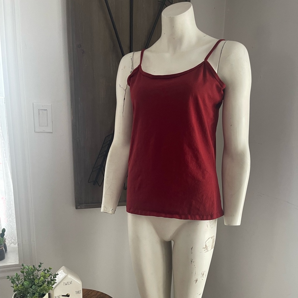 Red Women's Tank Top